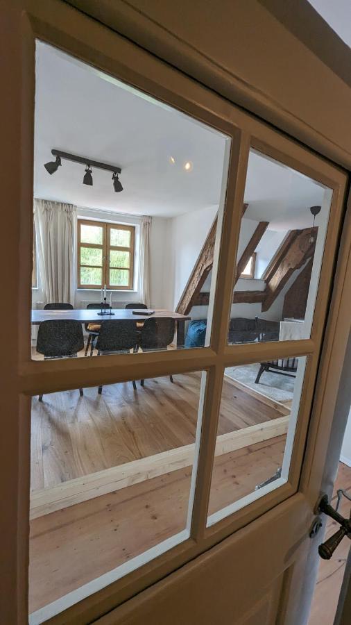 Ferienwohnung Liboria I Als Gruppe Im Denkmal Augsburgs Exterior foto