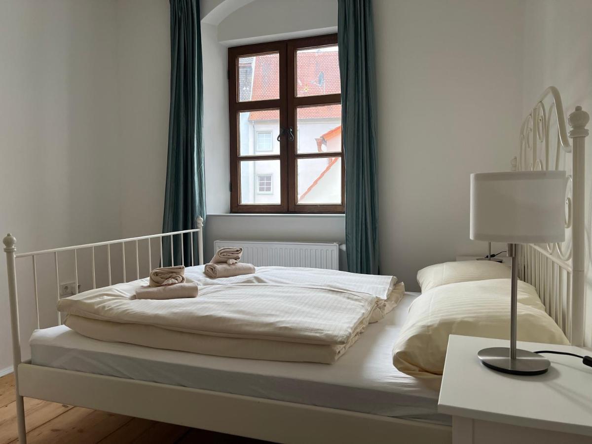 Ferienwohnung Liboria I Als Gruppe Im Denkmal Augsburgs Exterior foto