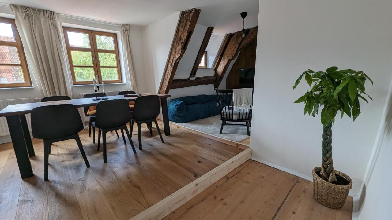 Ferienwohnung Liboria I Als Gruppe Im Denkmal Augsburgs Exterior foto